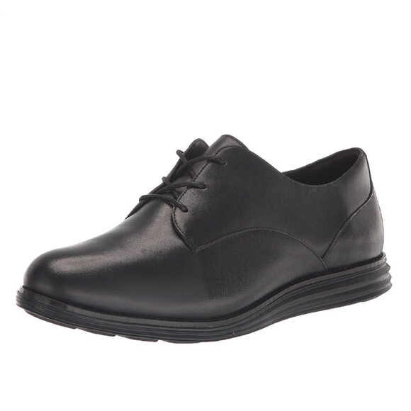 Cole Haan Women's Original Grand Plain Oxford, Black/Black, 8 - Picture 1 of 1